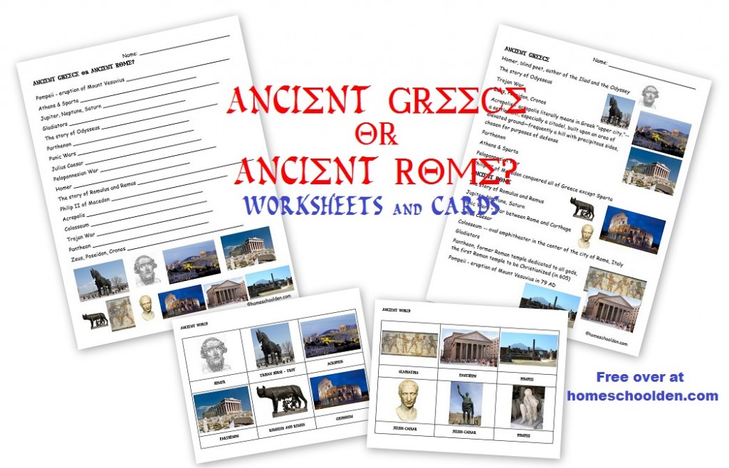 Ancient Greece Worksheets Ancient Rome