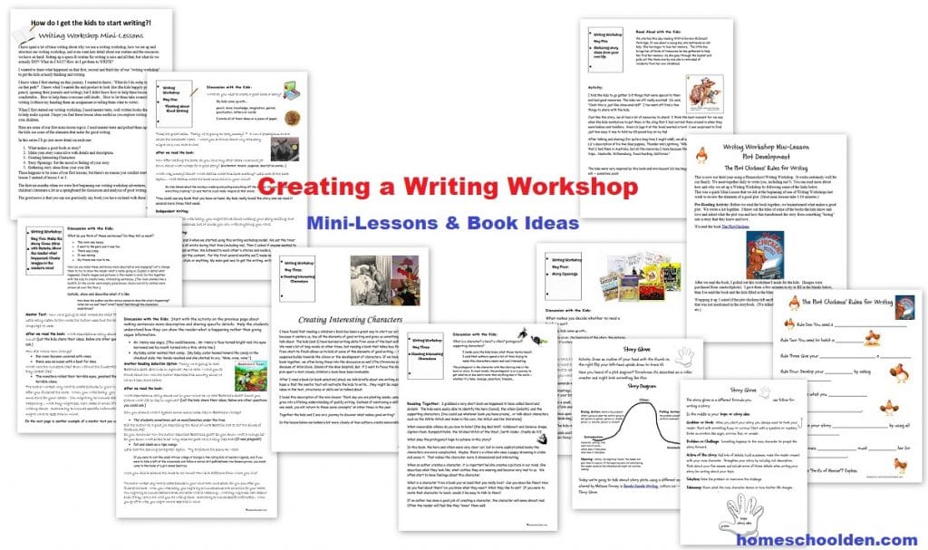 Creating a Writing Workshop - Mini-Lessons
