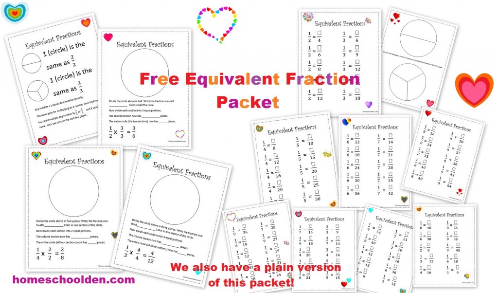 Free Fractions Packet