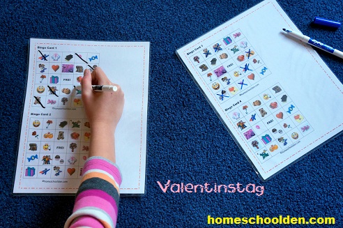Valentinstag German Activity for Kids