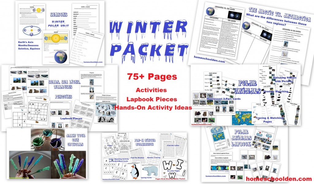 Winter Packet for Early Elementary