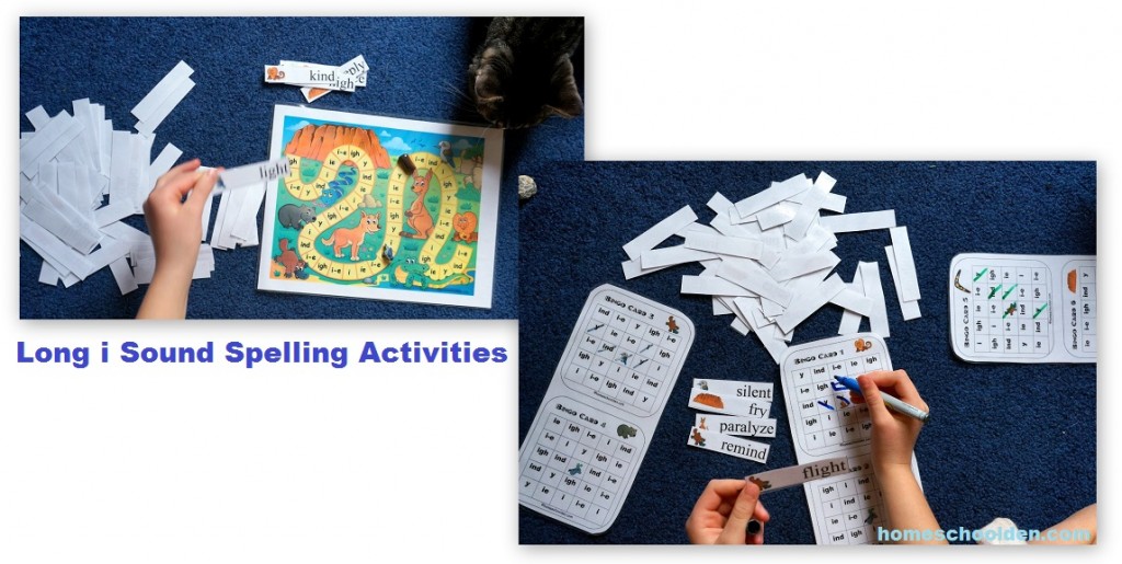 Long i Sound Spelling Activities