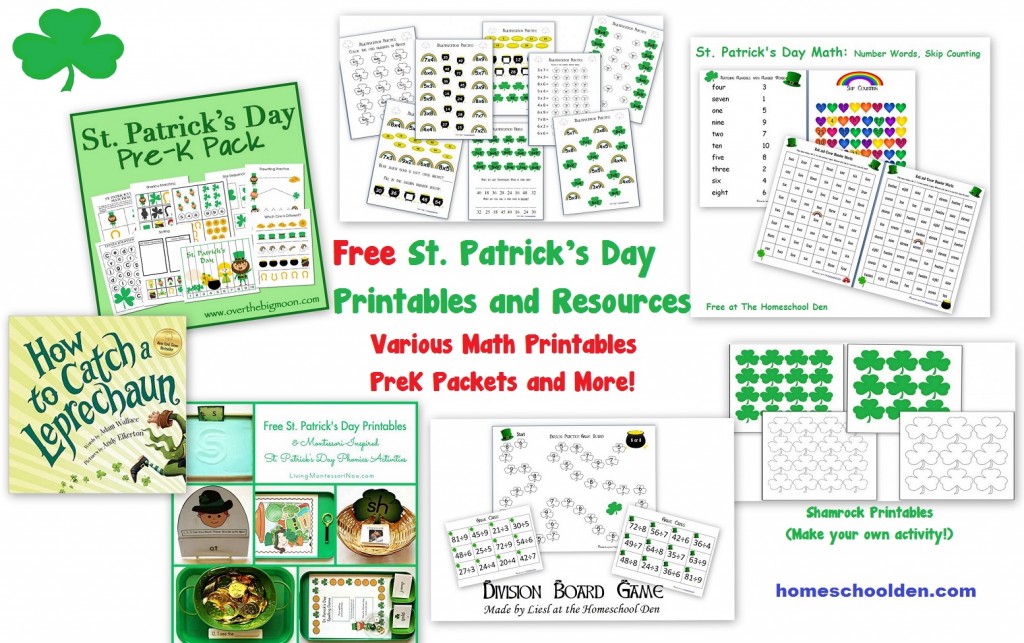 St Patricks Day - Free Printables and Resources