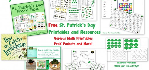 St Patricks Day - Free Printables and Resources