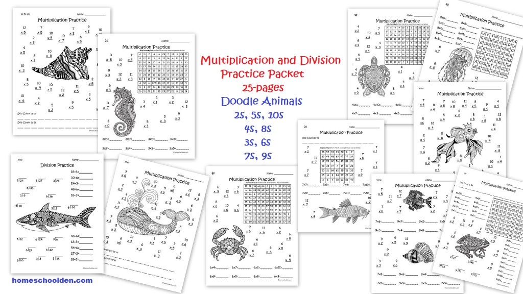 Multiplication and Division Worksheets