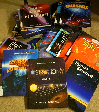 astronomy books middle school