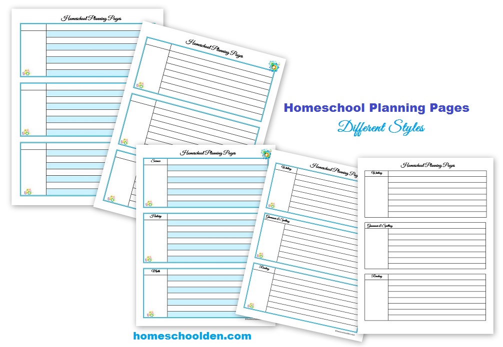 Homeschool Planner - Free