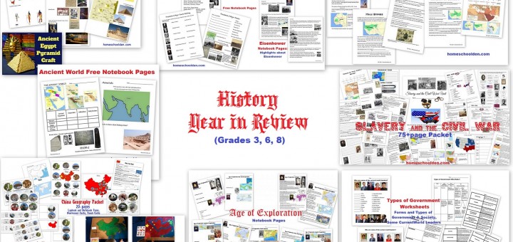 History Homeschool Year in Review
