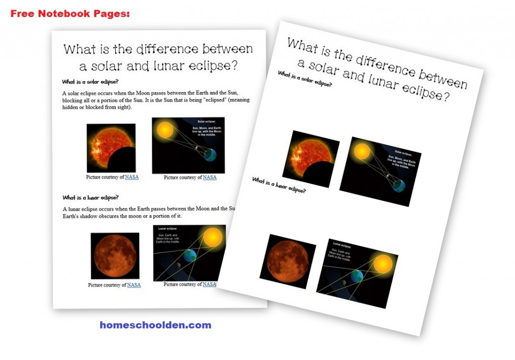 what is the difference between a solar and lunar eclipse