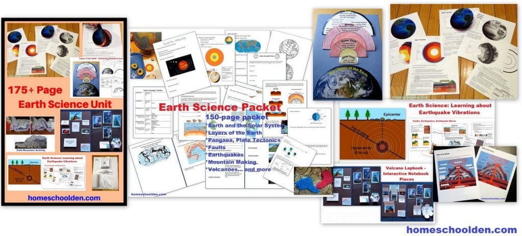 Earth Science Worksheets and Activities