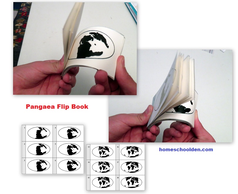 Pangaea Flip Book Activity
