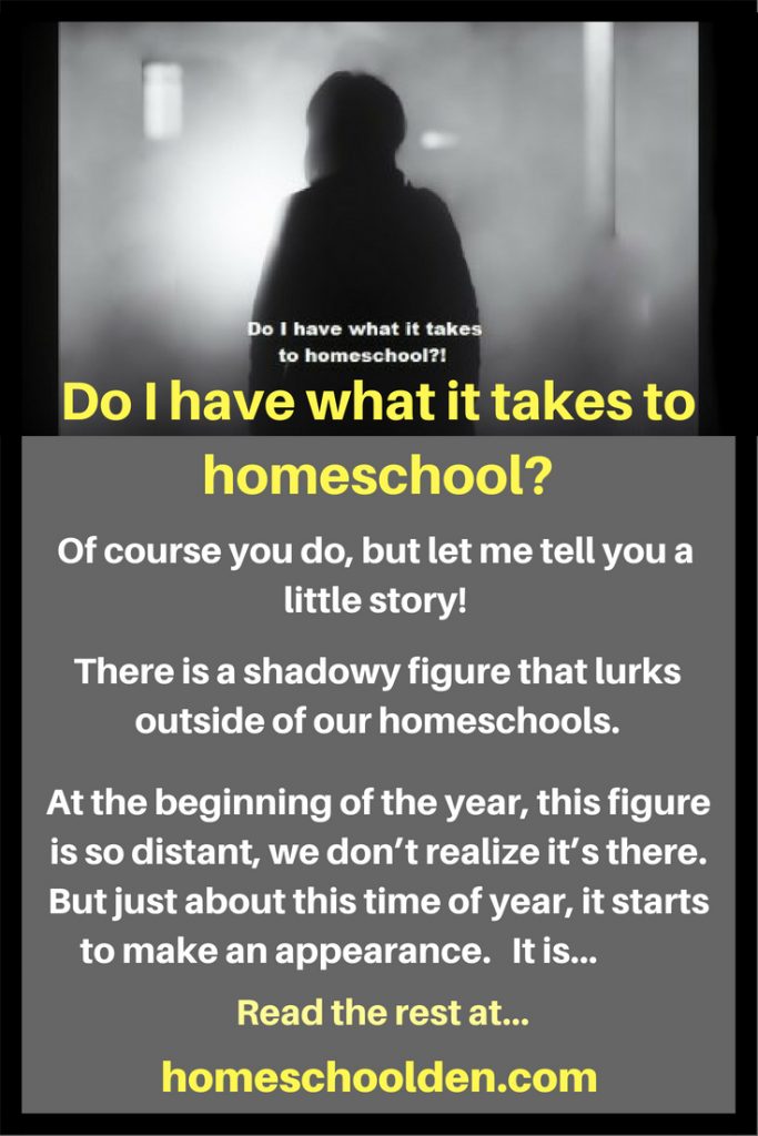 Do I have what it takes to homeschool - homeschool encouragement