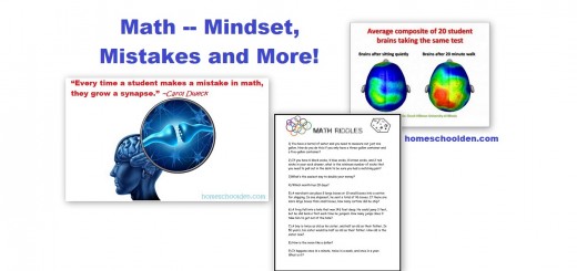 Math Mindset Mistakes and More