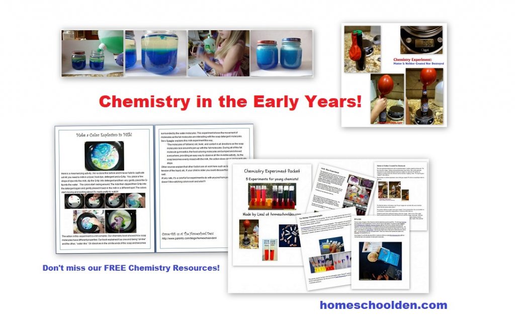 Chemistry in the Early Years