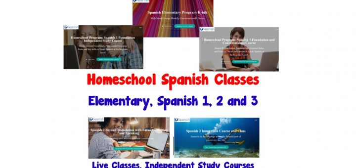 Homeschool Spanish Classes - Spanish 1 2 3