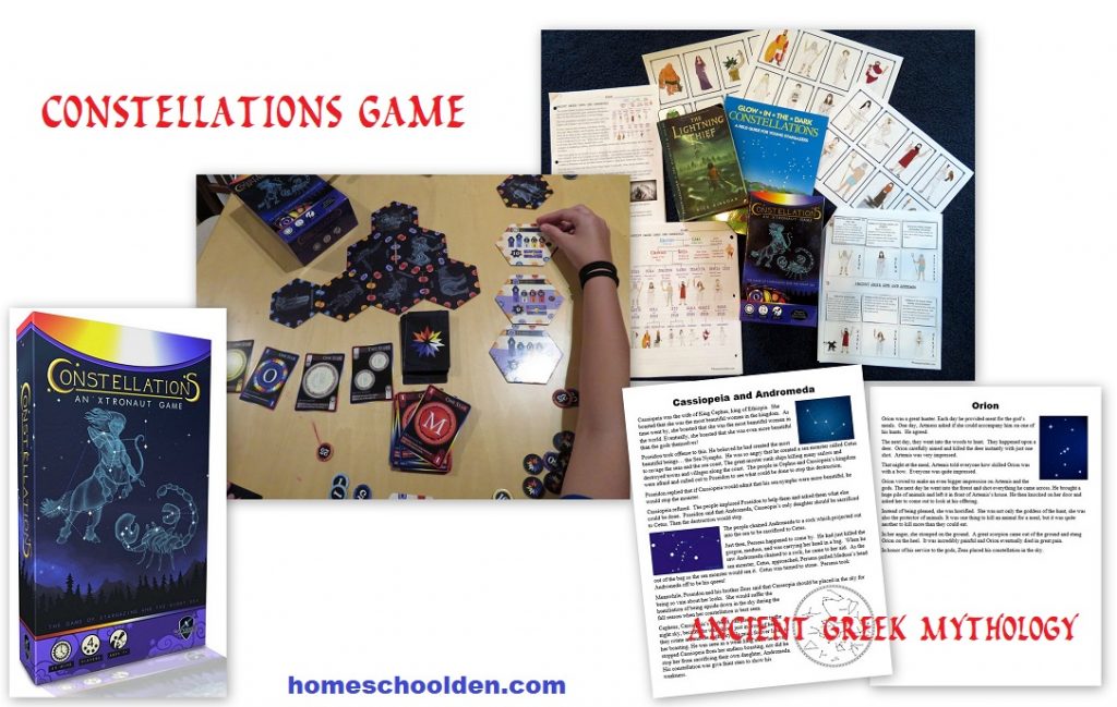 Constellations - Game and Ancient Greek Mythology