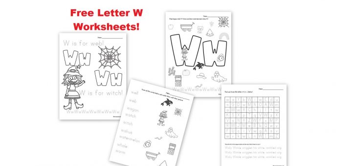 Free Letter W Worksheet Printables