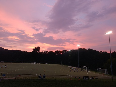 Soccer Sunset