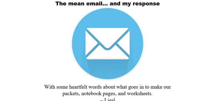 The mean email...