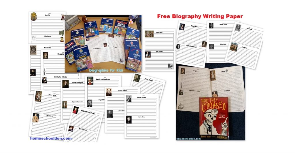 Biography Writing Paper Packet - Free Download