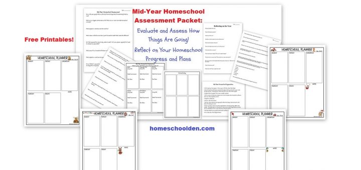 Mid-Year Homeschool Assessment Packet