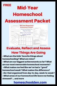 Mid-YearHomeschool Assessment Packet - Free Printable