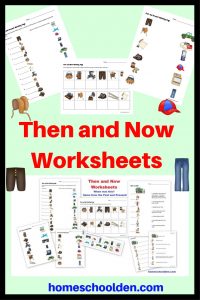 Then and Now Worksheets