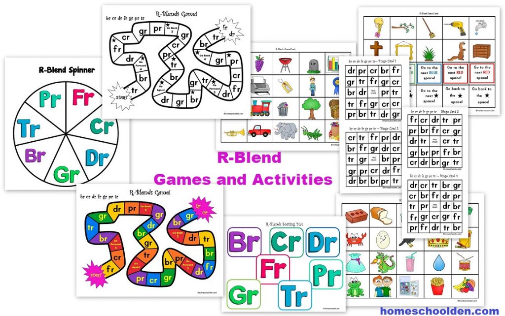 R-Blend Games and Activities