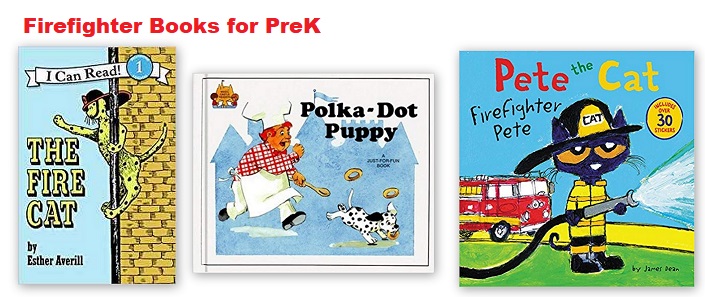 Firefighter Books for PreK