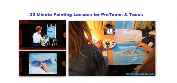 Free Painting Lessons - Preteens and Teens