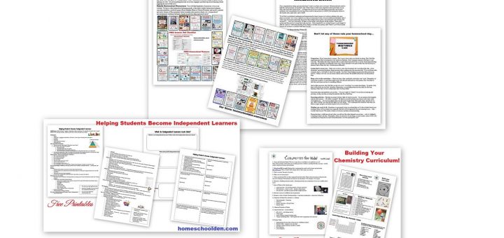 Homeschool Conference Hand-Outs - Free Printables
