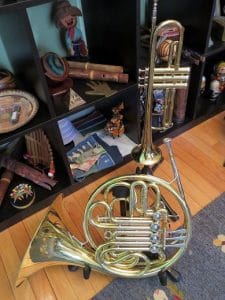 French Horn and Trumpet