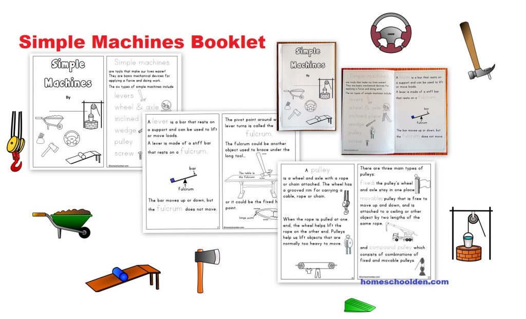 Simple Machines Booklet - Simple Machines Hands-On Activities