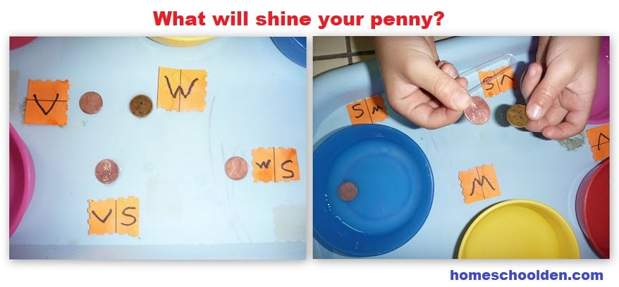 What will shine your penny - Experiment