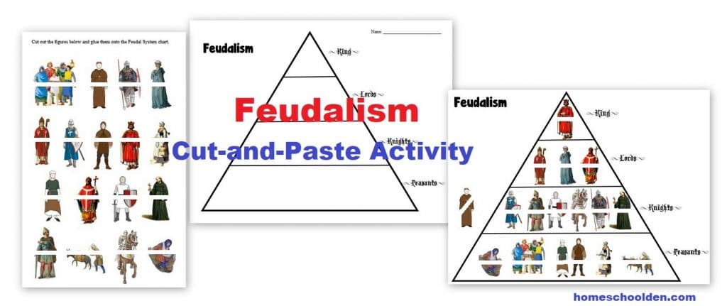 Feudalism Cut-and-Paste Activity