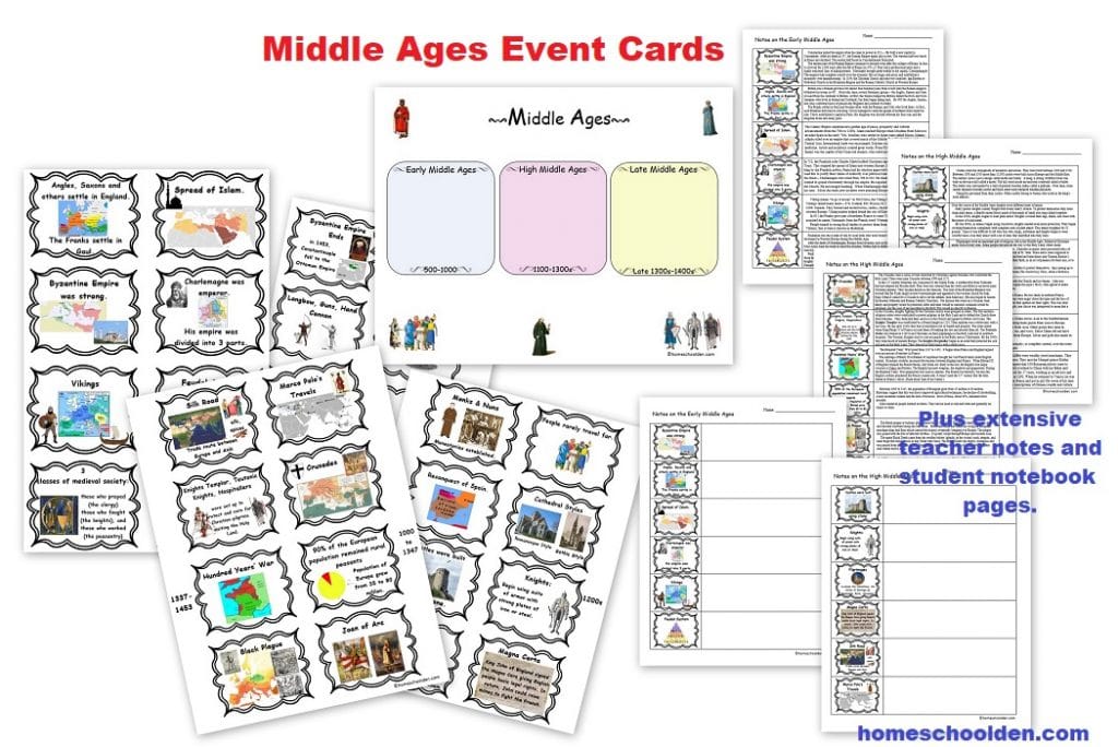 Middle Ages Event Cards