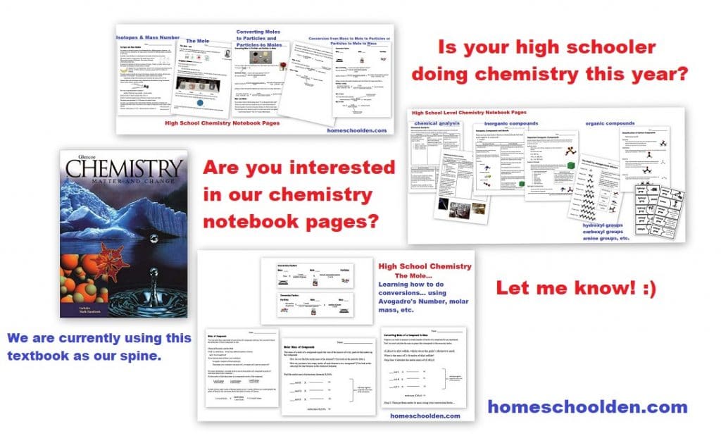 High School Chemistry for Homeschoolers