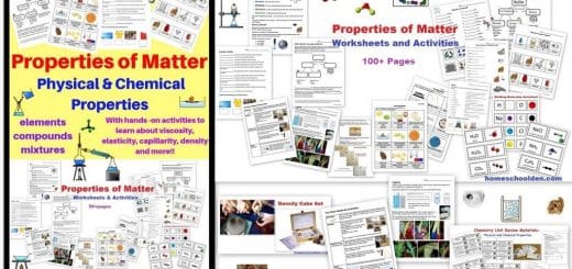 Properties of Matter Chemistry Unit Elements Compounds Mixtures viscosity density and more