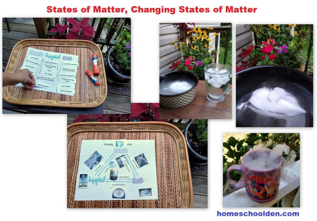 States of Matter - Changing States of Matter Activities