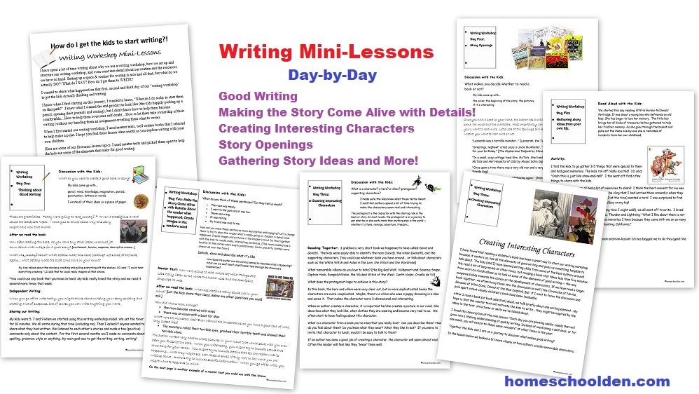 Writing Mini-Lessons