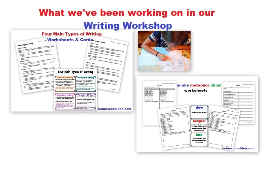 Writing Workshop - What we've been working on