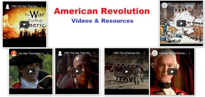 American Revolution Video Documentaries