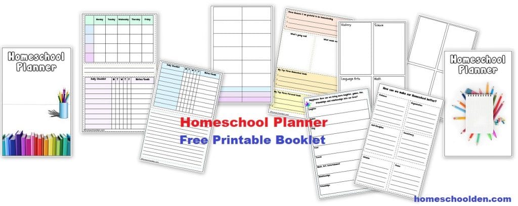Homeschool Planner Printable - FREE
