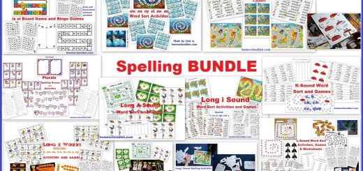 Spelling BUNDLE - Activities and Games