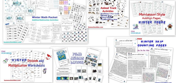 Winter Themed Packets