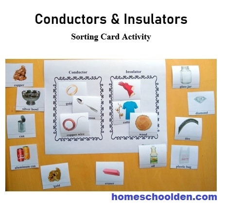Conductor - Insulator Sorting Cards