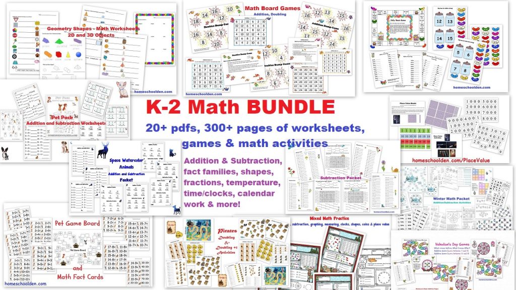 K-2 Math BUNDLE