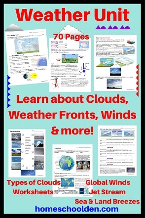 Weather Unit - Clouds Weather Fronts Winds and More