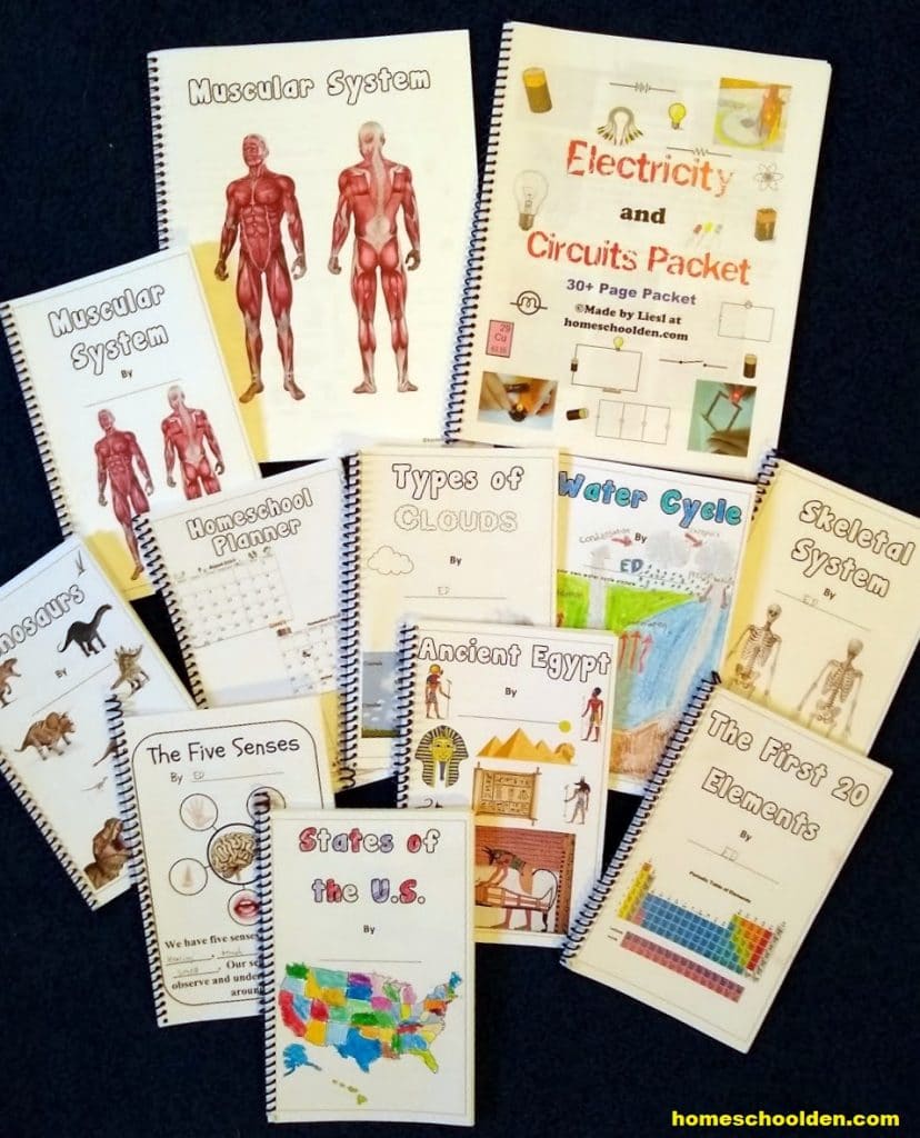 Science Unit Booklets