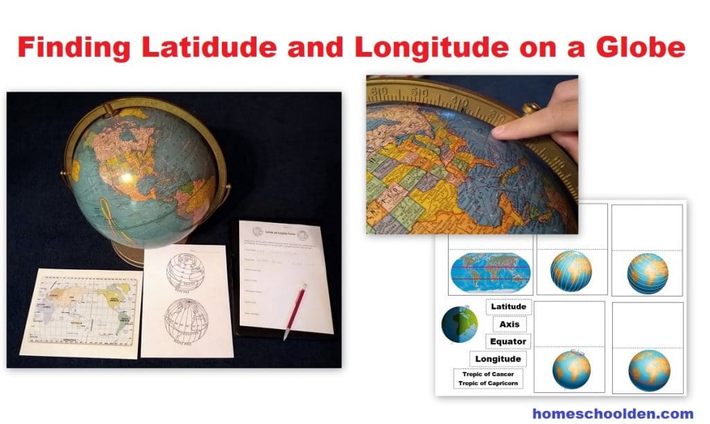 Finding Latitude and Longitude on the Globe - for kids